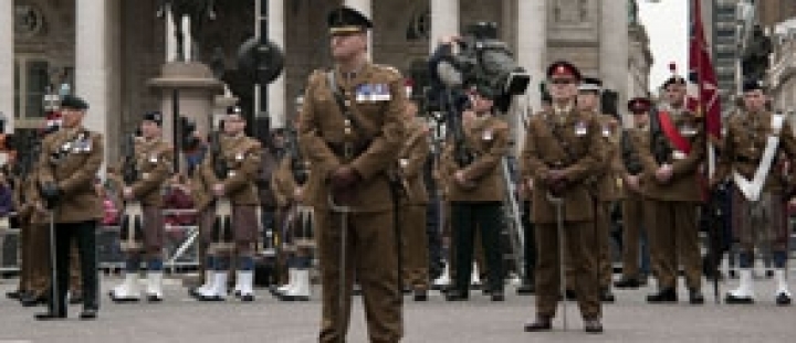 London Regiment Cocktail Party at Cutlers Hall 
