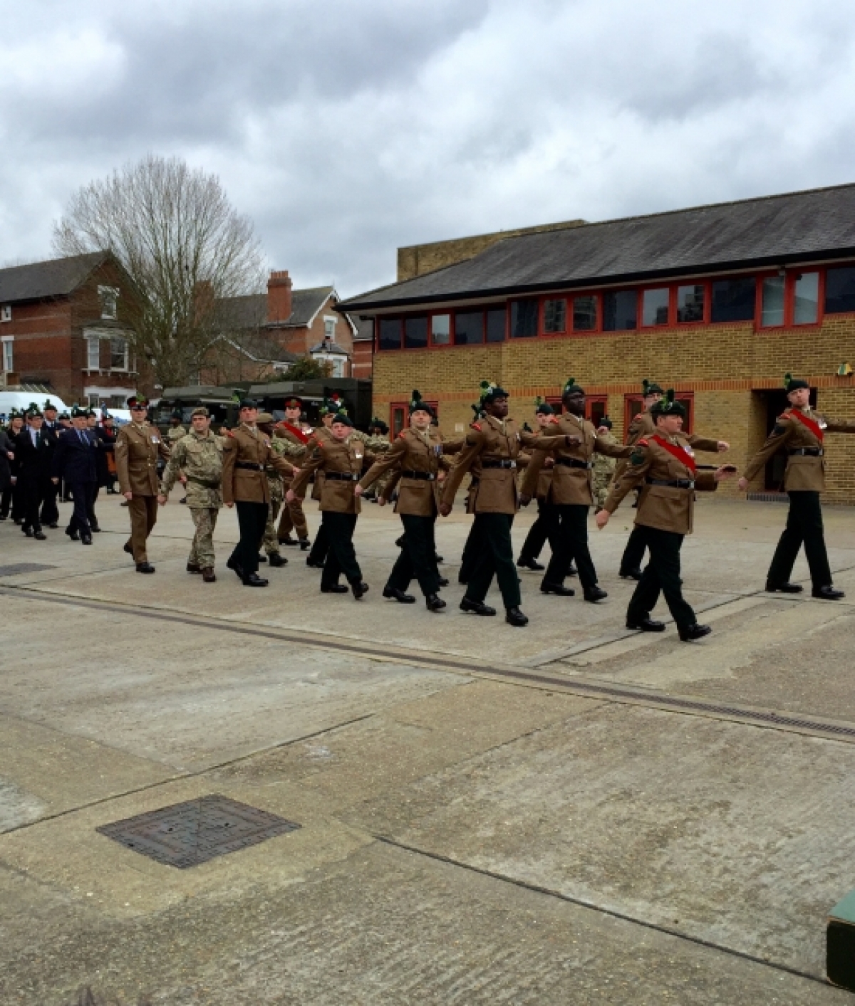 London Irish Regiment St Patrick's Day Parade