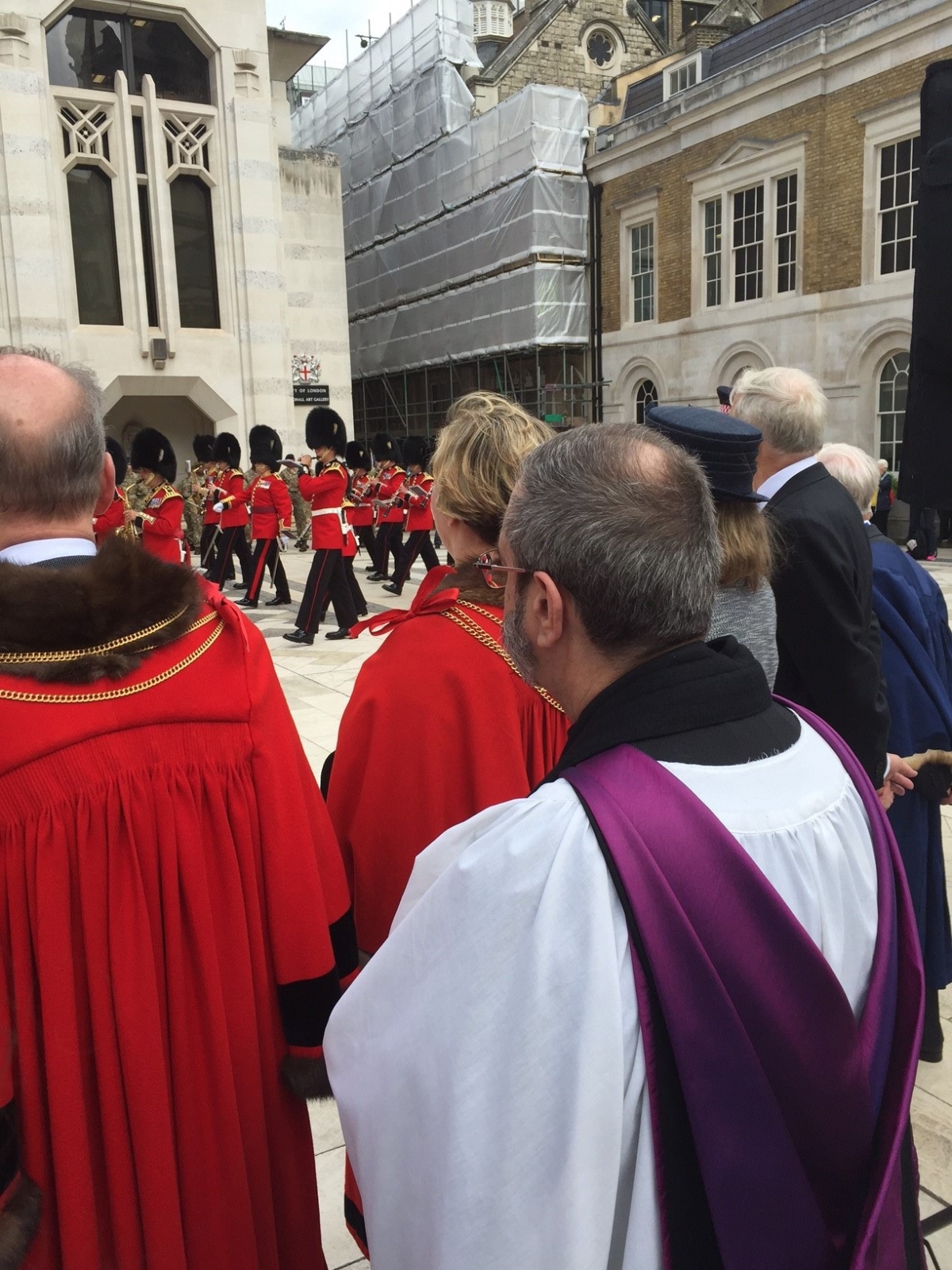 Armed Forces Flag Raising, Guildhall Yard, 15.30