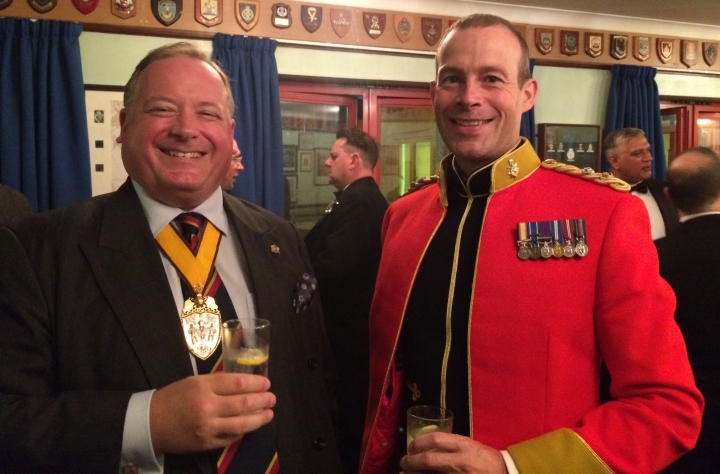 Battle of Loos Dinner with the London Regiement Battle of Loos Dinner with the London Regiement