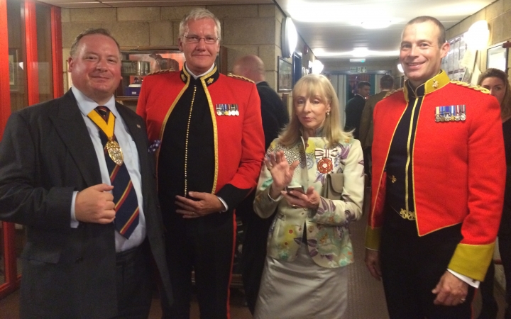 Battle of Loos Dinner with the London Regiement Battle of Loos Dinner with the London Regiement