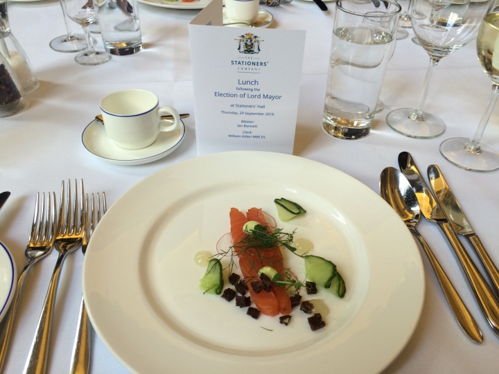 Election Luncheon at Stationer's Hall