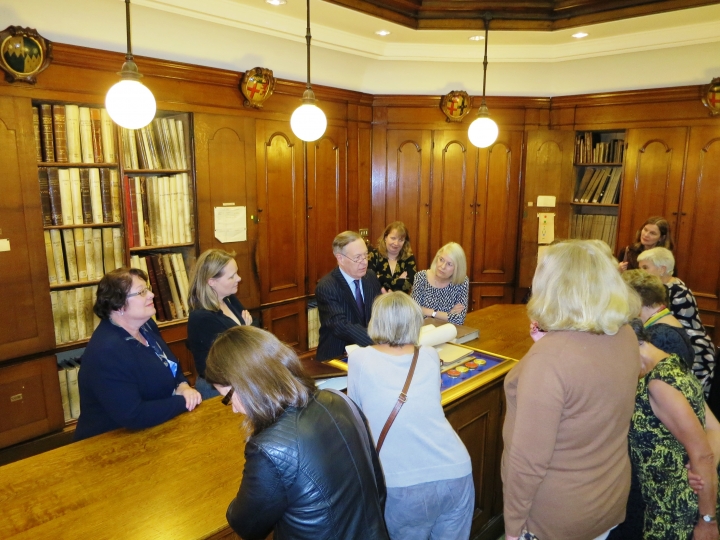 The Mistresses Visit to the College of Arms