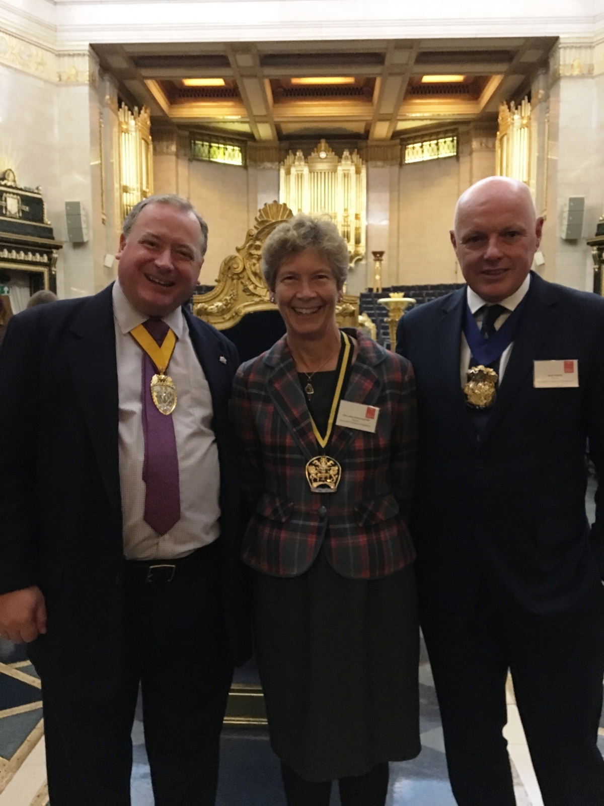 London Air Ambulance Reception: Grand Temple Lodge