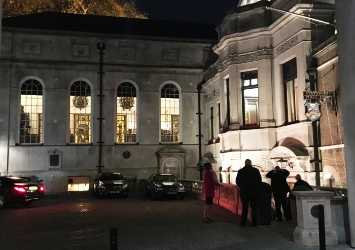 WC Environmental Cleaners Ladies Banquet, Stationers' Hall