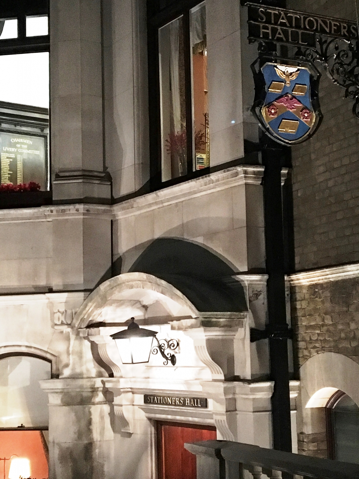 Glass Sellers' Installation Banquet, Stationer's Hall 