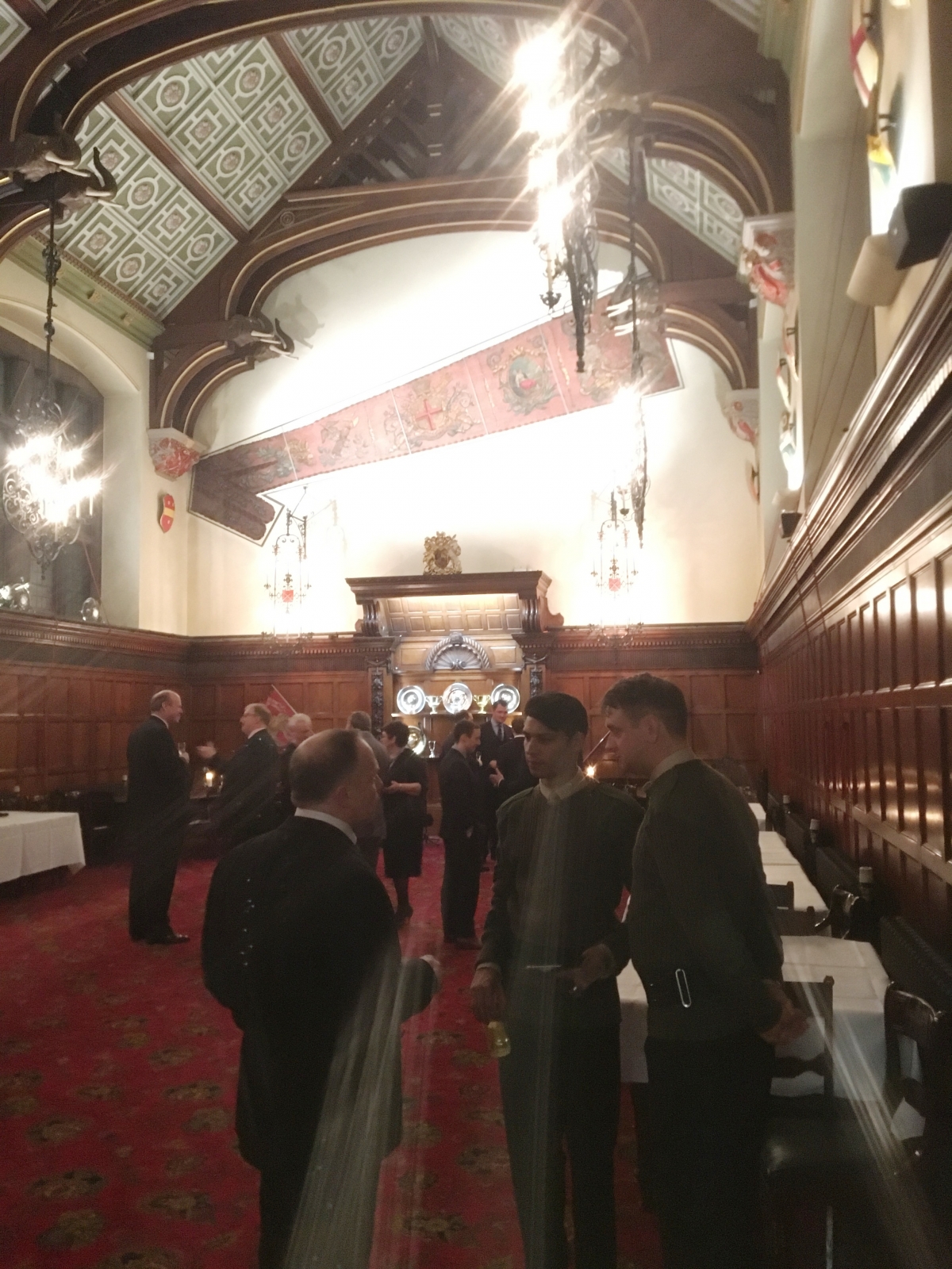 London Regiment Cocktail Party, Cutlers' Hall 