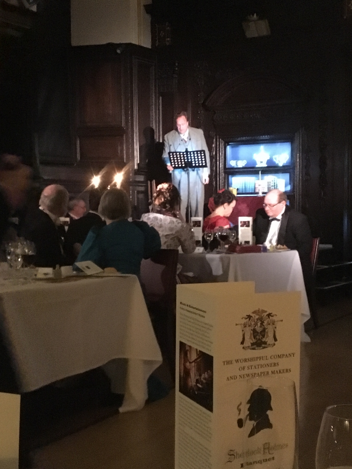 Stationers' "Sherlock Holmes" Livery Banquet