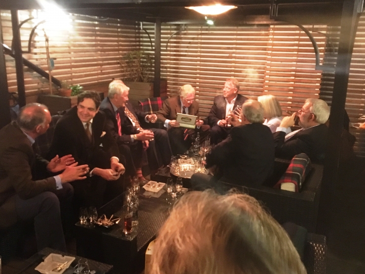 Smoking Club at the Soho Whiskey Club, Old Compton Street 