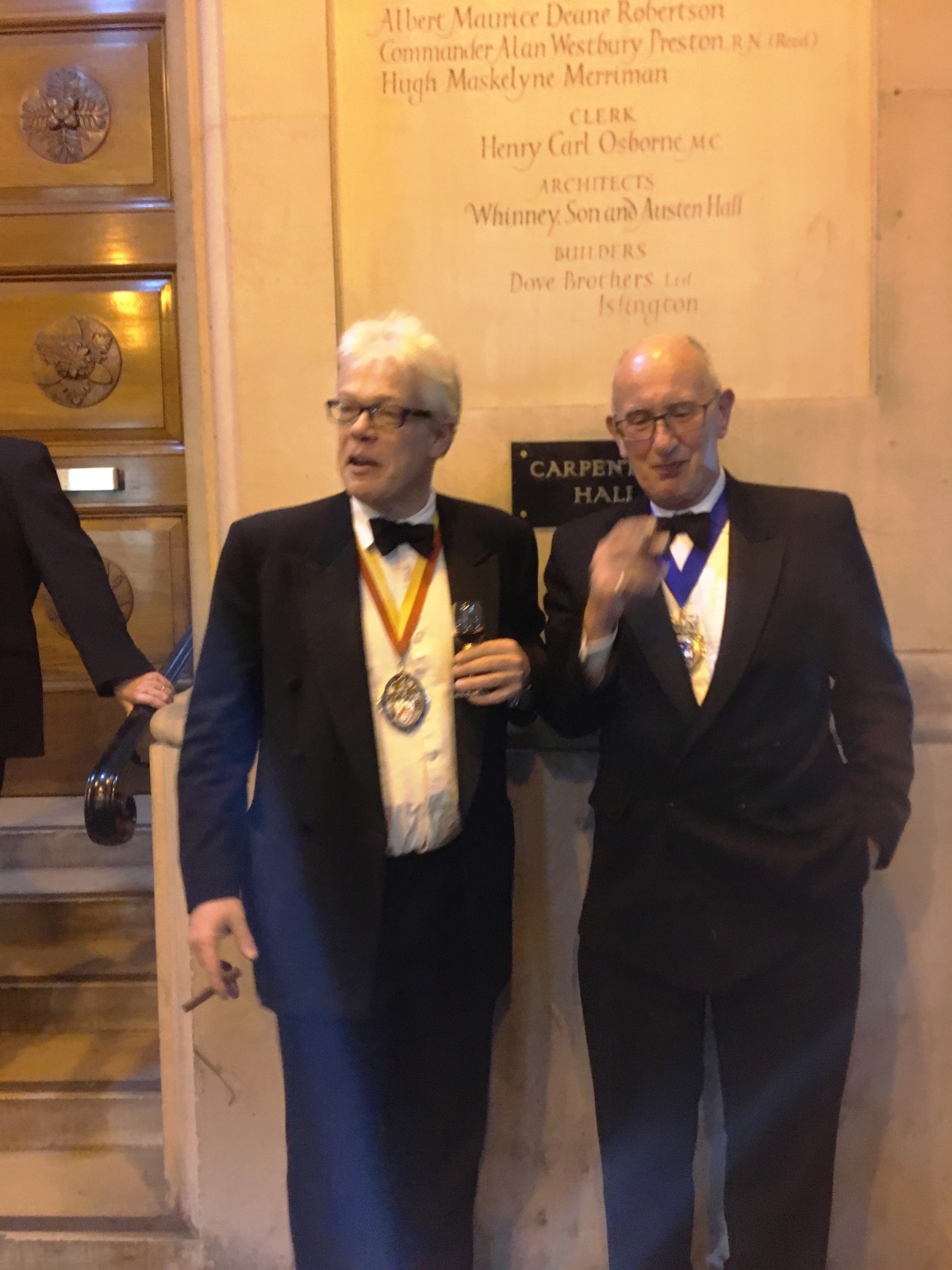 Hackney Carriage Drivers Spring Court Dinner, Carpenters' Hall