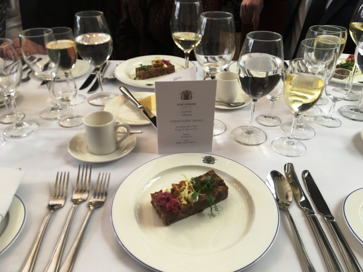 United Guilds Lunch, Stationer's Hall 