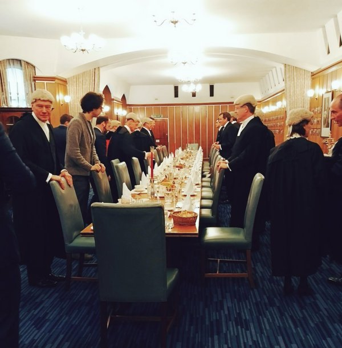 Lunch at the Old Bailey 