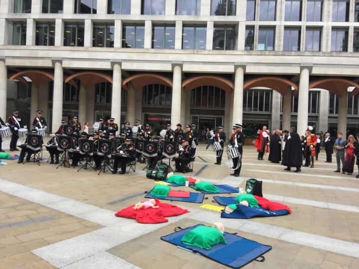 Order of St John annual service of Commemoration and Re-dedication St Paul's Cathedral