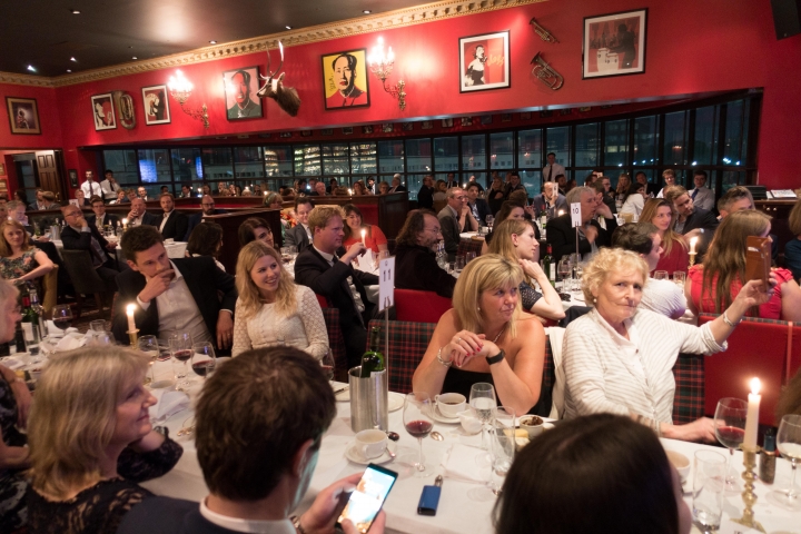 The Freedom Dinner Boisdale Canary Wharf