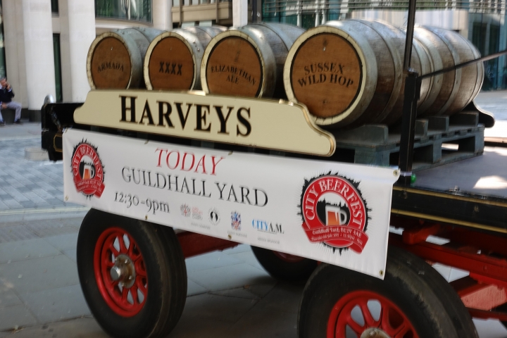 City Beerfest Davd's Yard by Guildhall