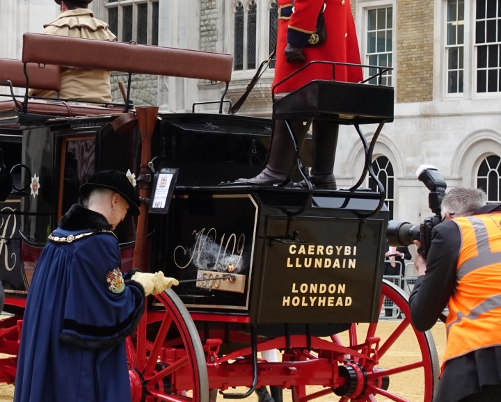 Carmen's Cart Marking Ceremony Guildhall Yard