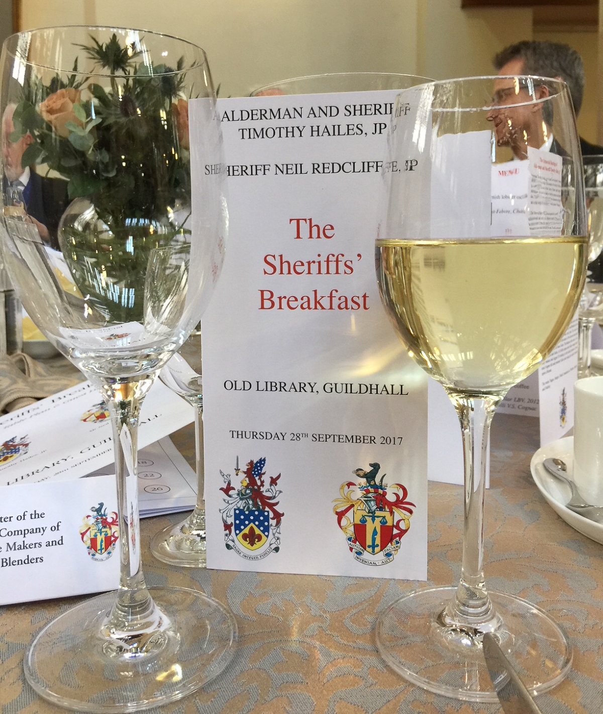 Sheriffs' Installation and Breakfast Guildhall