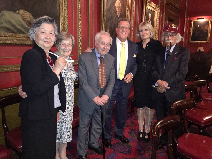 Dinner in honour of Barney Suzuki and Sir Ivor Cohen The Reform Club