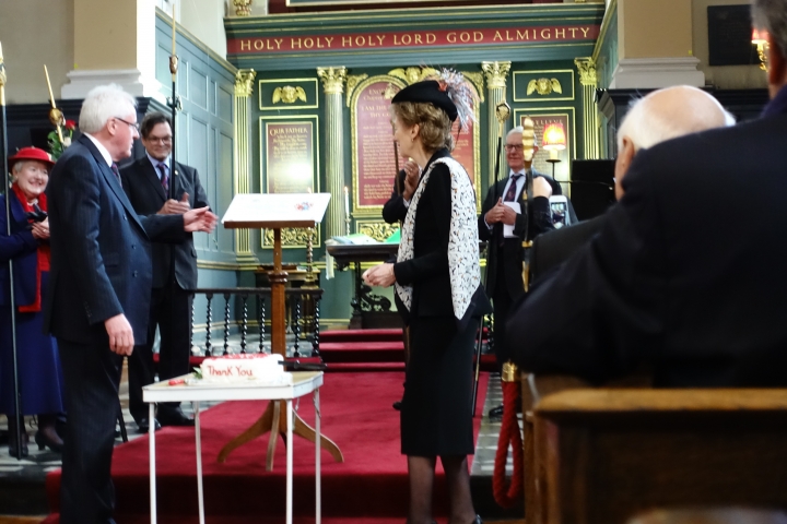 Church service for the Lord Mayor St James Garlickhythe