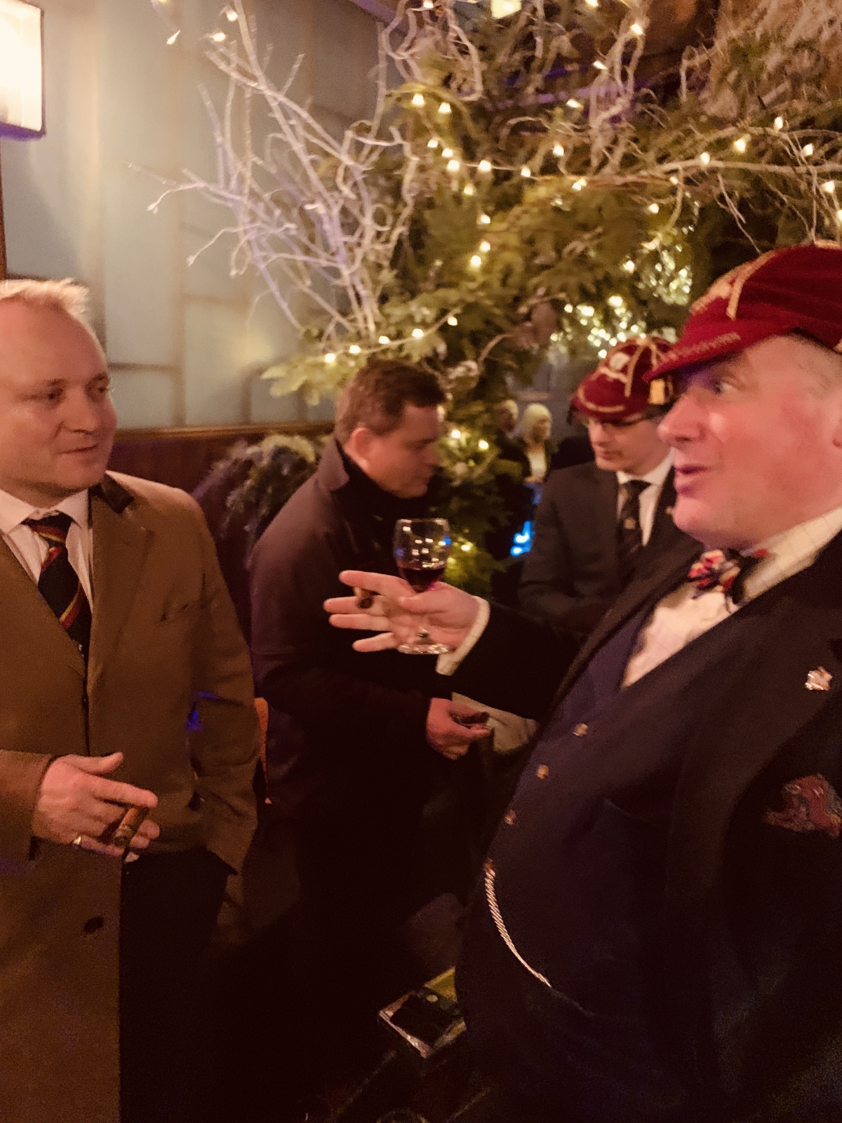 Smoking Club Drinks - Sanctum Soho Hotel 