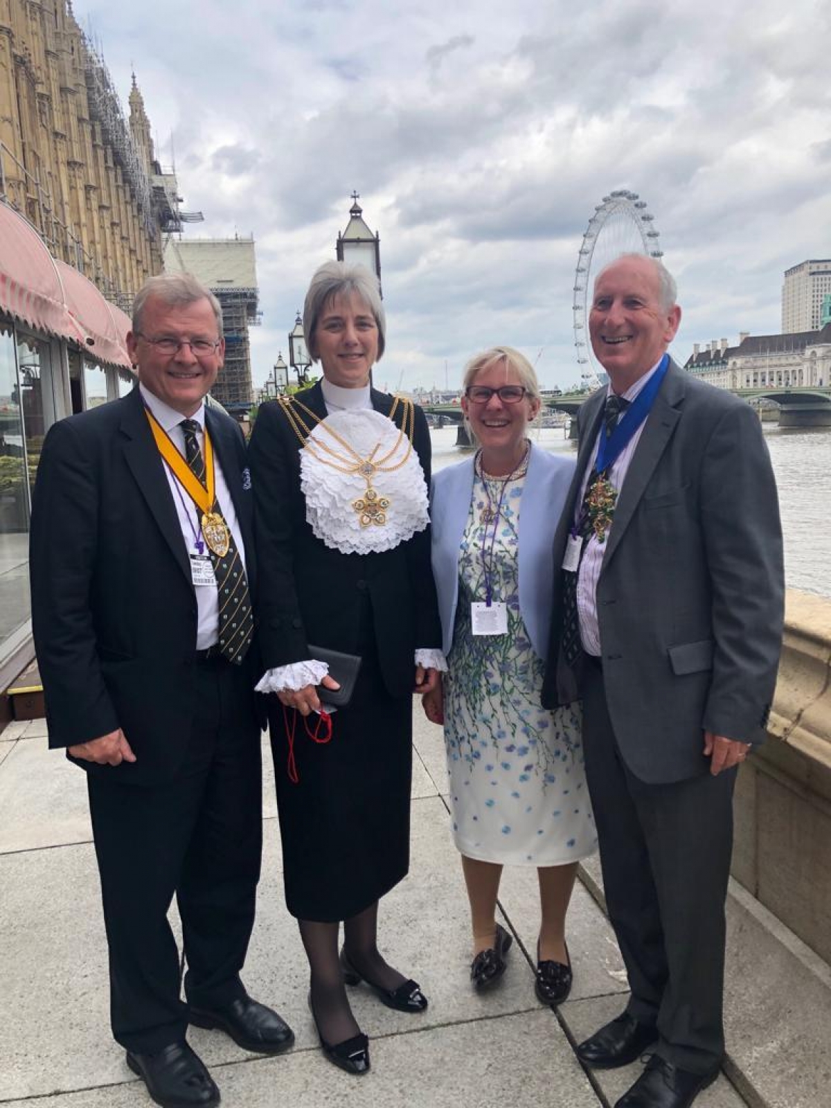 Houses of Parliament and the Royal Courts of Justice Our thanks to the Framework Knitters and to the Arbitrators