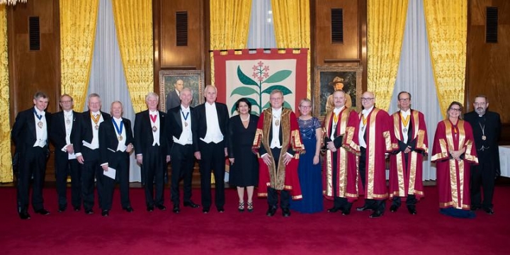 From HQS Wellington to Glaziers Hall After the Banquet....