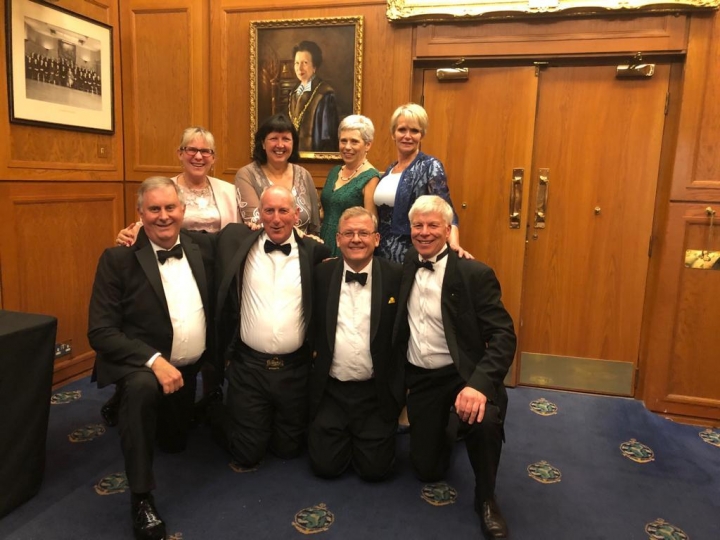 From HQS Wellington to Glaziers Hall After the Banquet....