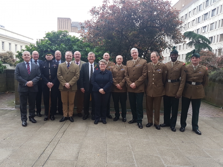 St Patrick's Day at Wellington Barracks