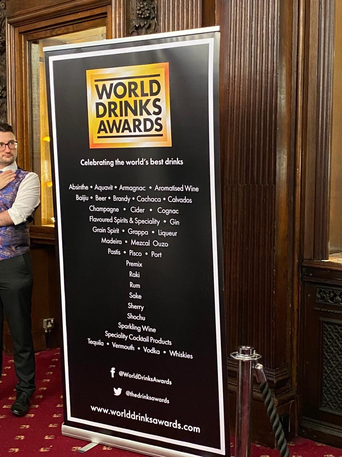 World Drinks Awards Spirits Tasting Worshipful Co of Distillers
