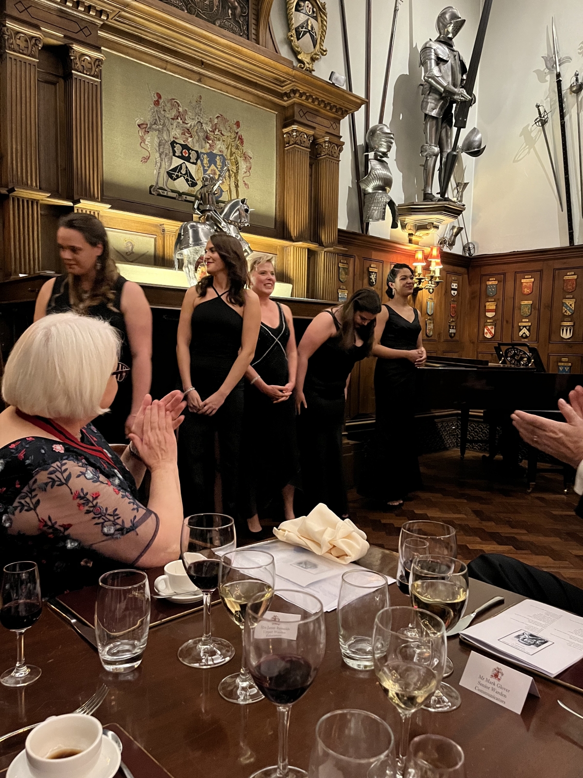 Modern Liveries Dinner Armourers' Hall
