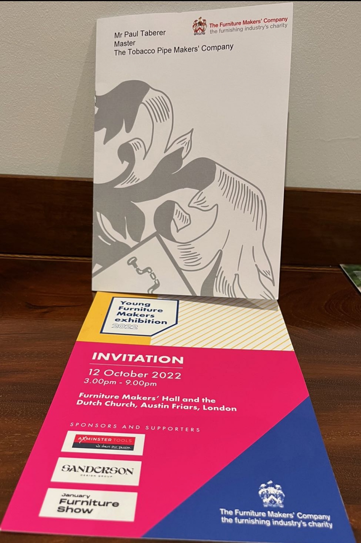 Furniture Makers' Hall Masters and Clerks Dinner