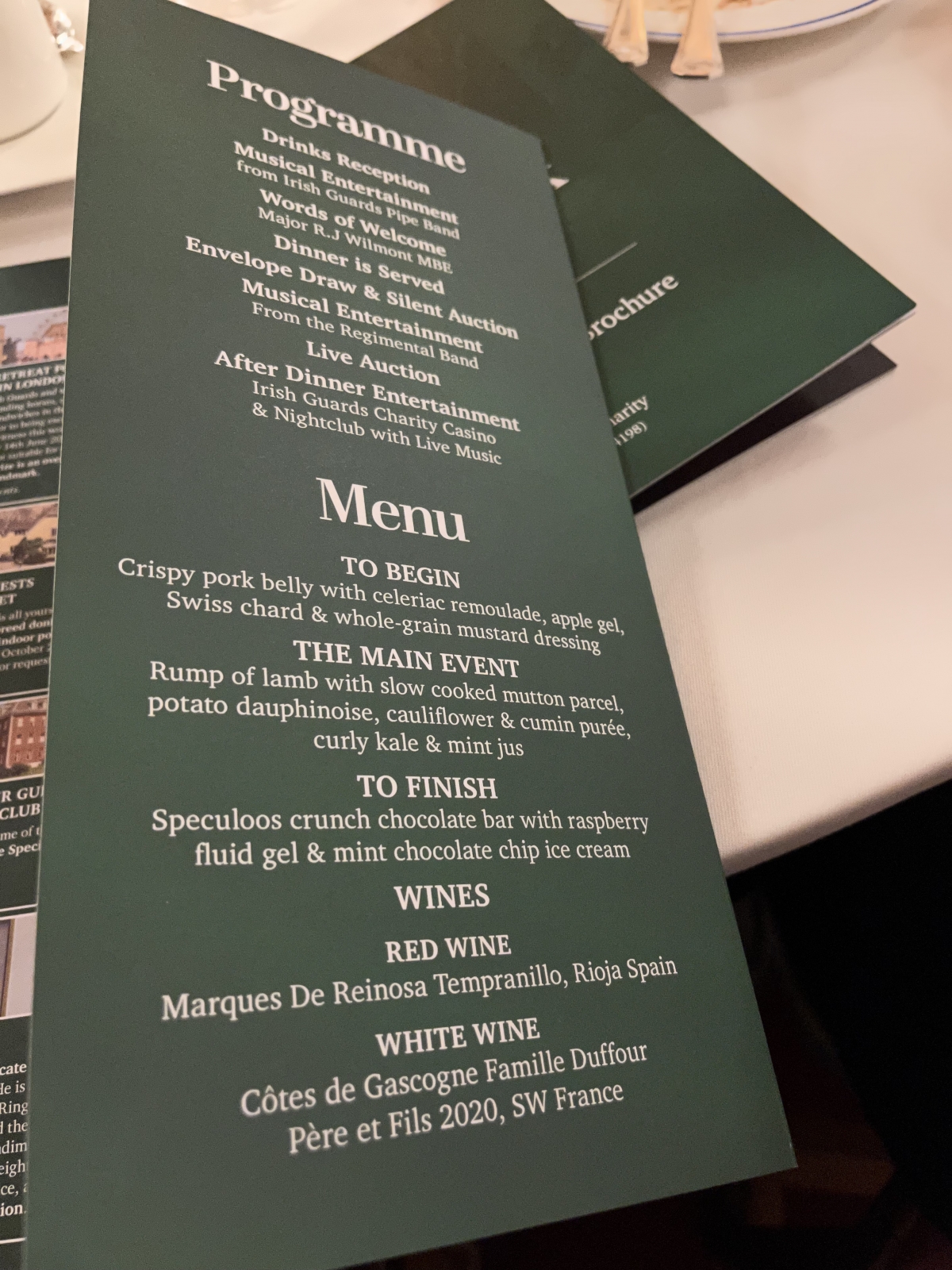 The Shamrock Ball - Irish Guards Merchant Taylor's Hall