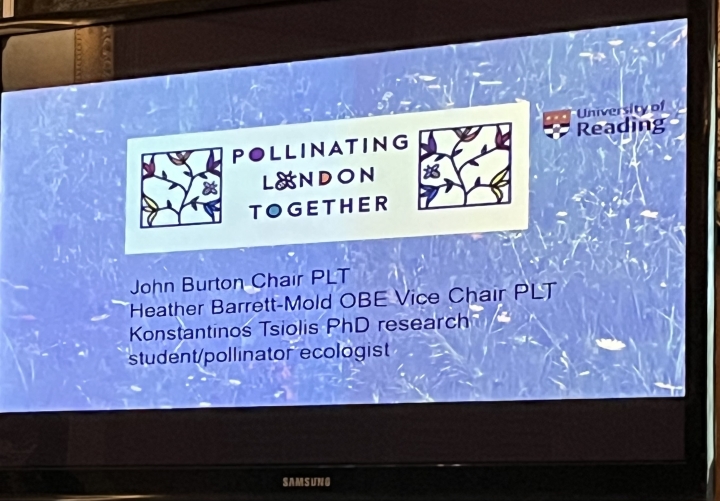 Pollinating London Together - Annual Meeting Barber Surgeons' Hall