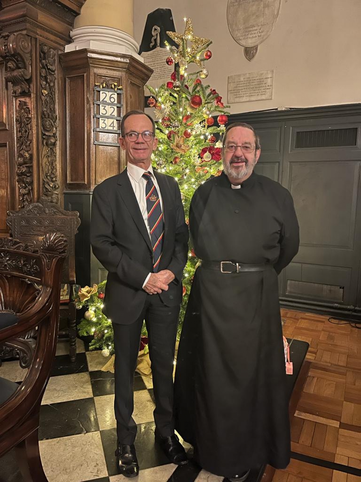 Carol Service - held by The Worshipful Company of Tobacco Pipe Makers and Tobacco Blenders Church of St James Garlickhythe