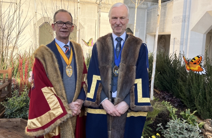 Garden Launch for the Lord Mayor's Big Curry Lunch Guildhall Yard