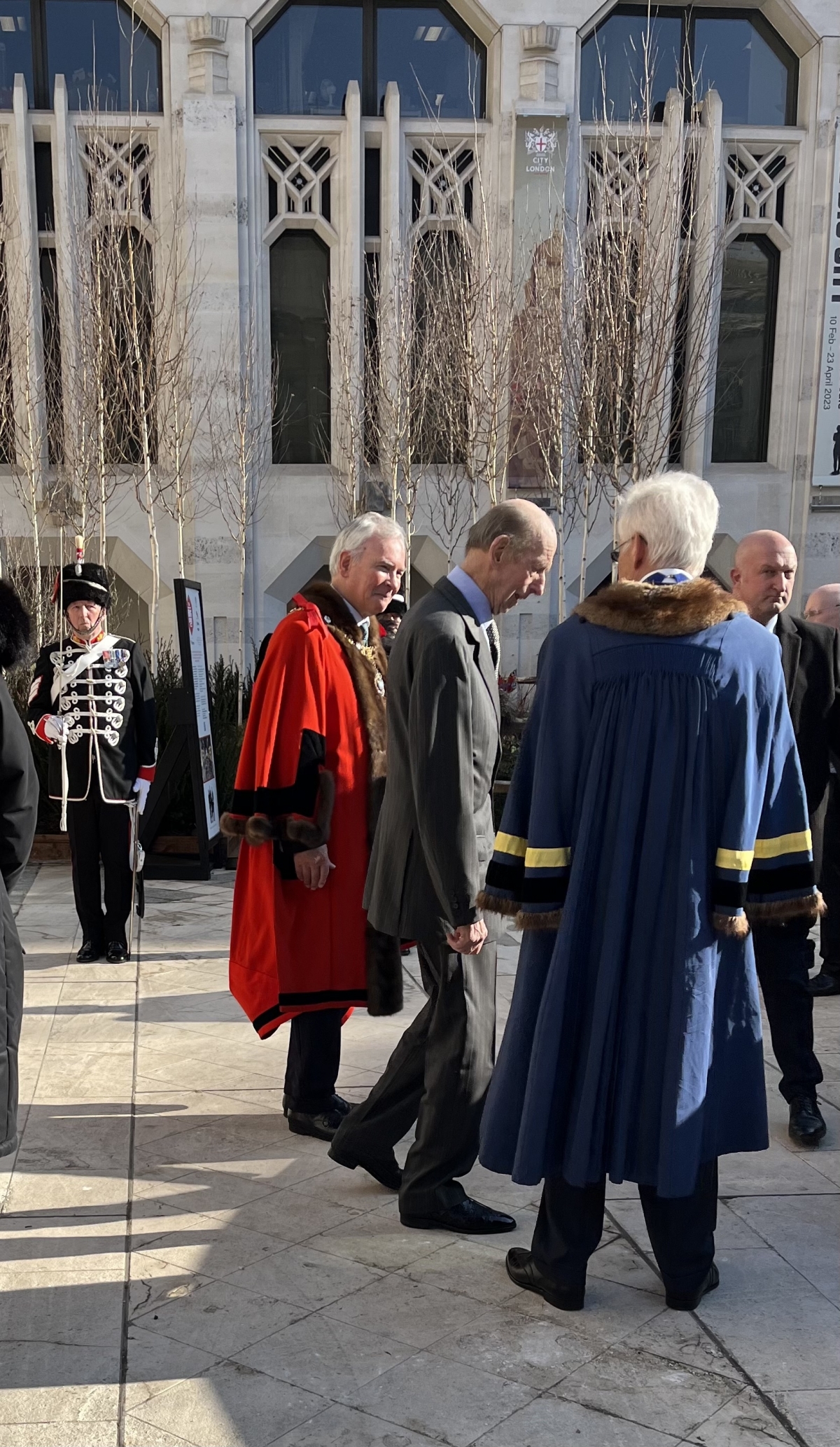 Garden Launch for the Lord Mayor's Big Curry Lunch Guildhall Yard