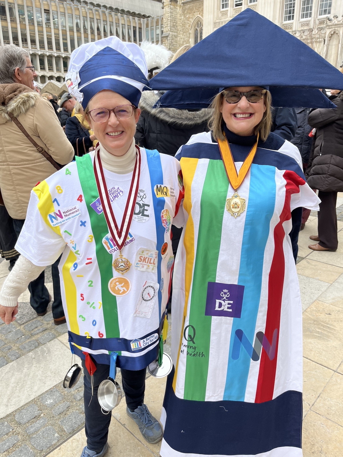 Inter Livery Pancake Race Guildhall Yard