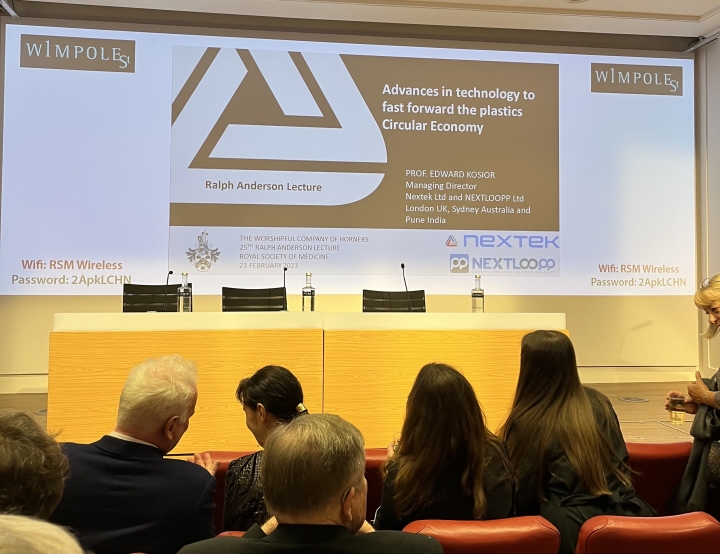 Worshipful Co of Horners - 25th Ralph Anderson Memorial Lecture The Royal Society of Medicine