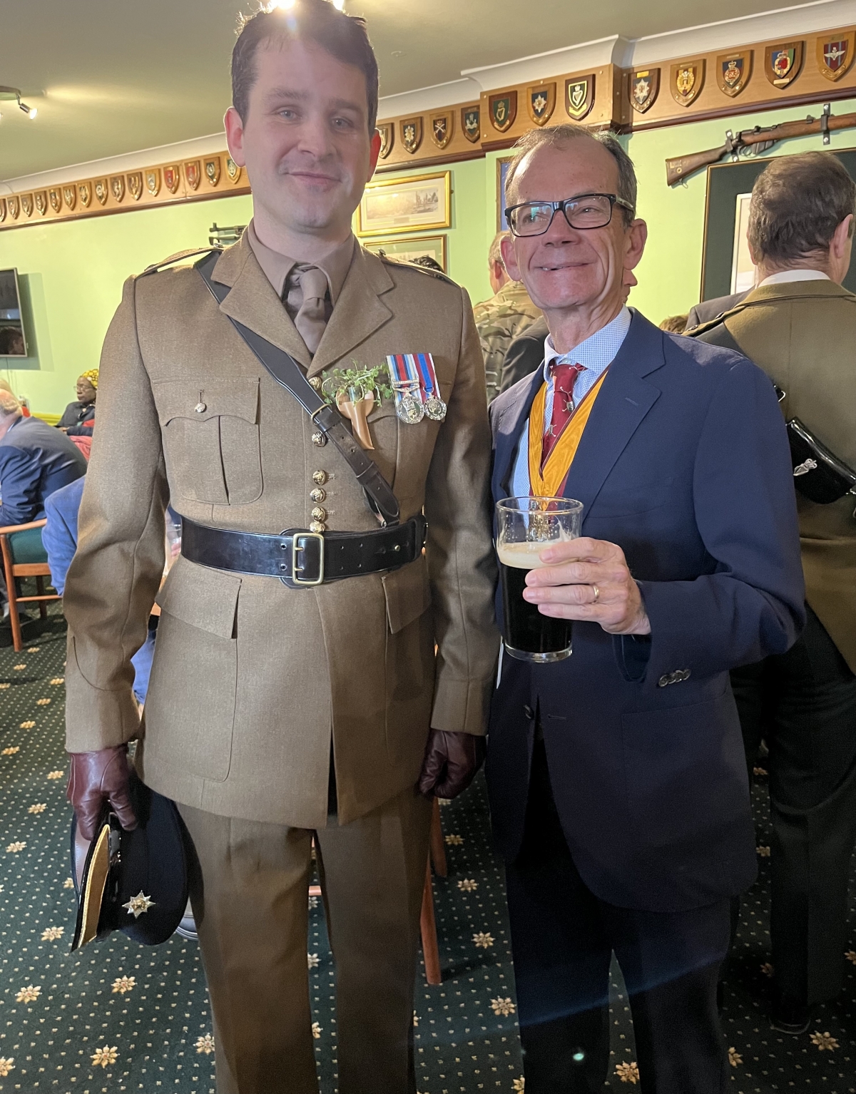 No 15 (Loos) Co - St. Patrick's Day Parade H/Q Flodden Rd, Camberwell