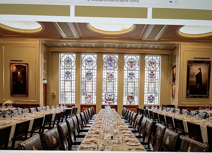 Worshipful Company of Painter-Stainers Court and Livery Dinner Painters' Hall
