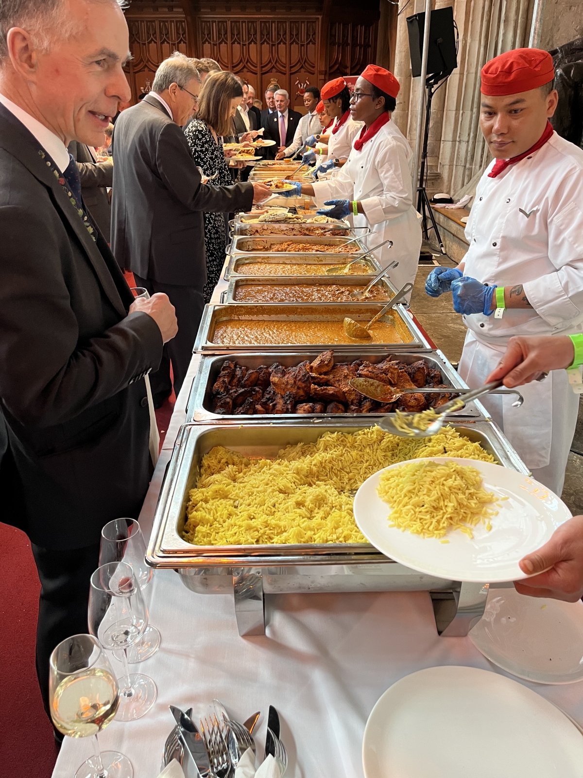 The Lord Mayor's Big Curry Lunch Guildhall