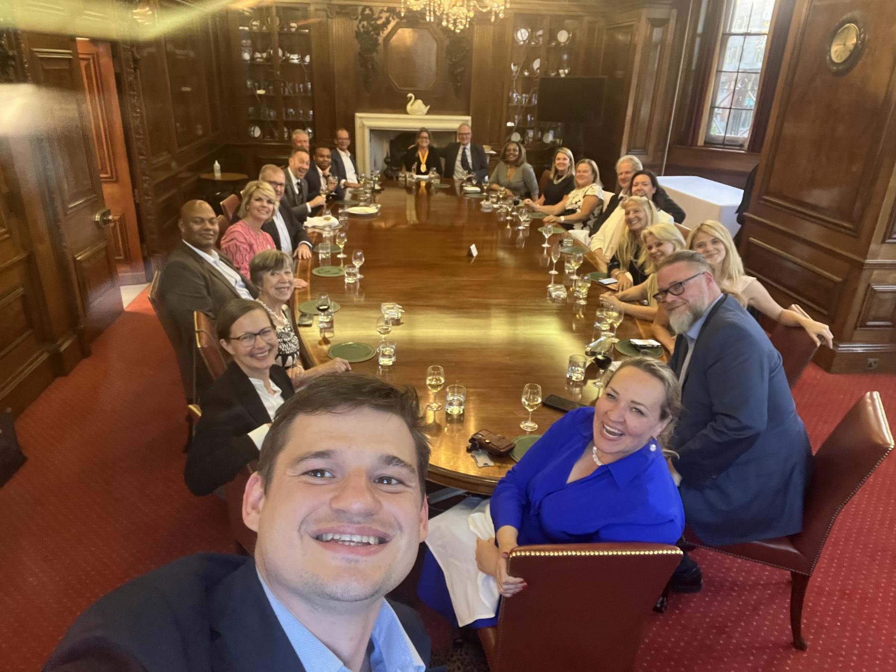 Dinner at Vintners’ Hall