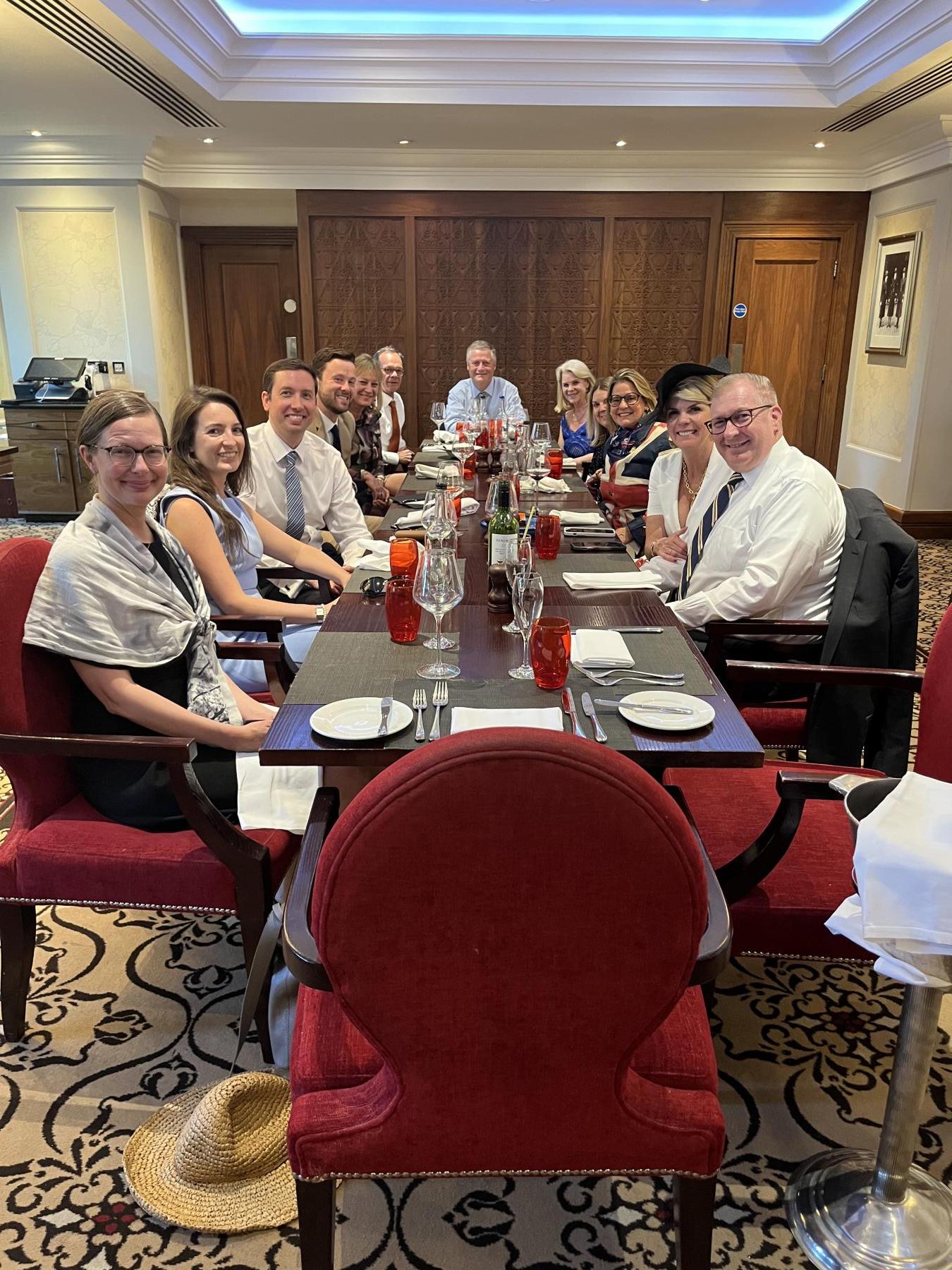 Luncheon following The Trooping of Colour Horseguards Hotel