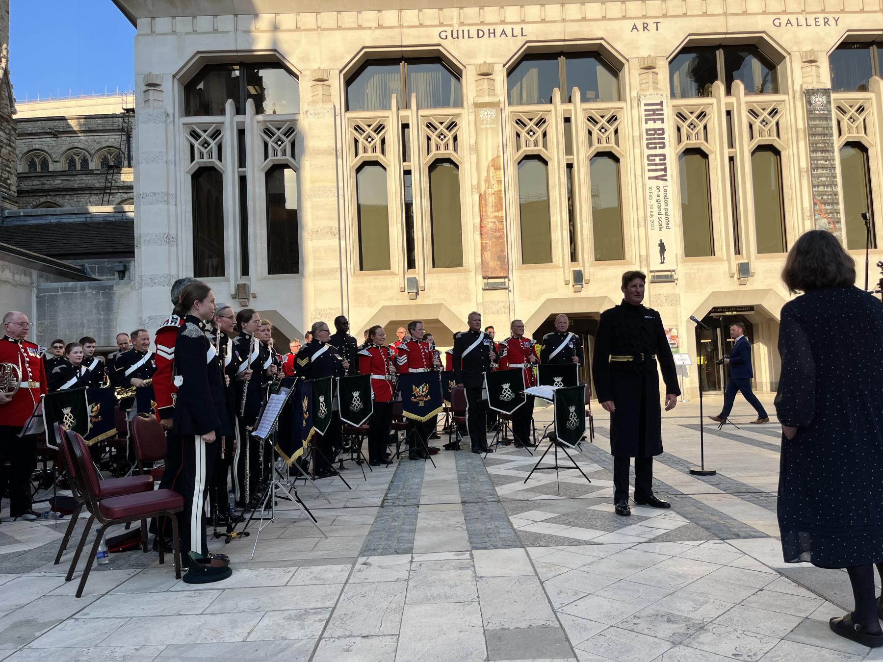 Concert by the Band of the Royal Yeomanry Guildhall Yard