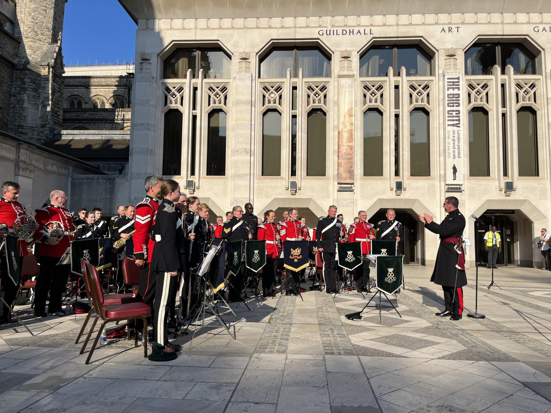 Concert by the Band of the Royal Yeomanry Guildhall Yard