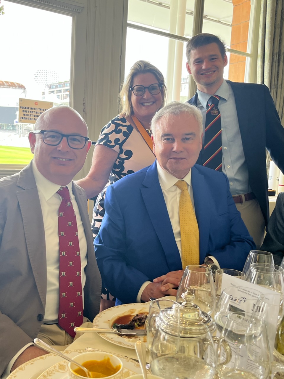Tobacco Trade Lunch The Long Room at Lords Cricket Ground