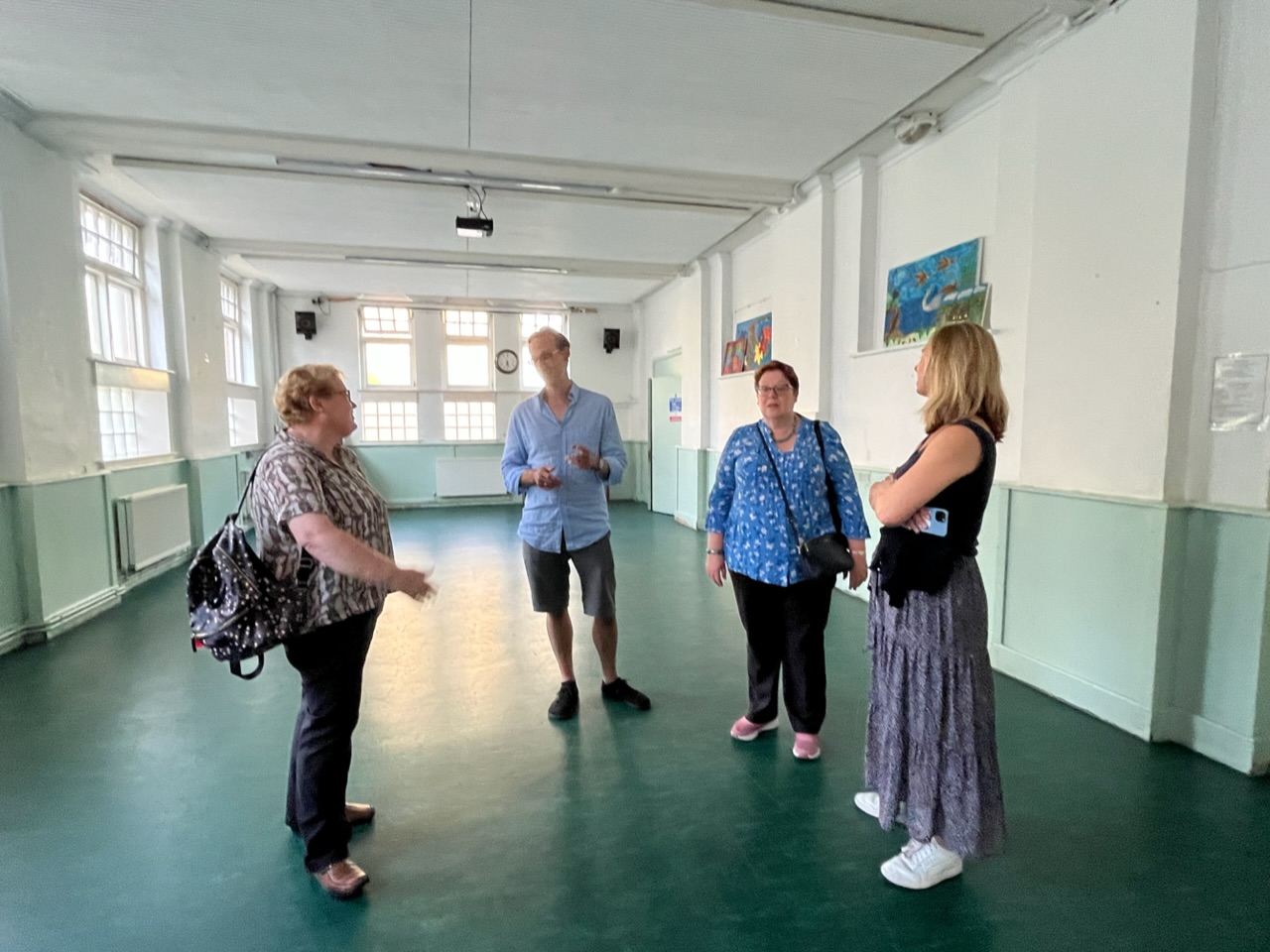 Visit to the Katherine Low Settlement