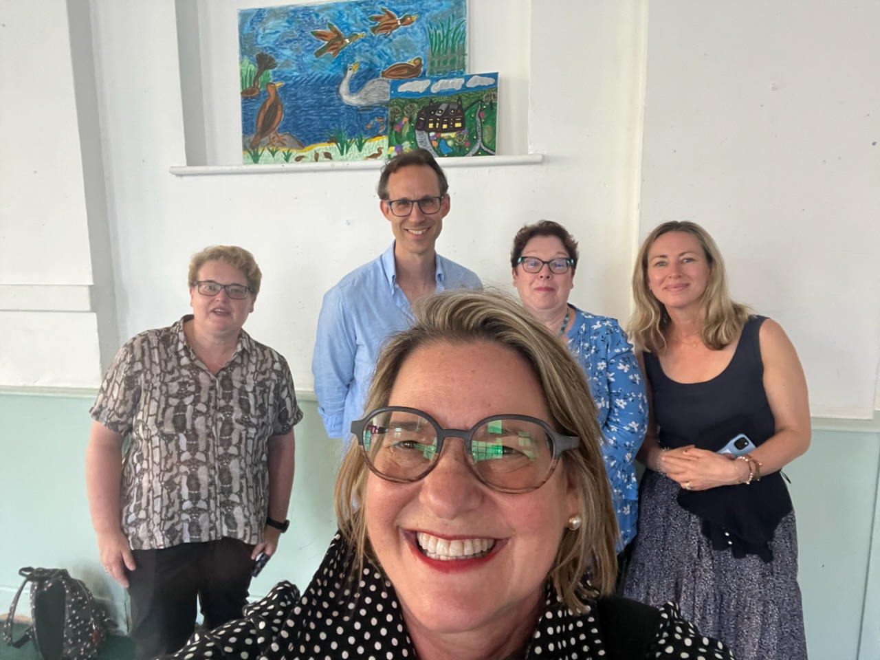 Visit to the Katherine Low Settlement