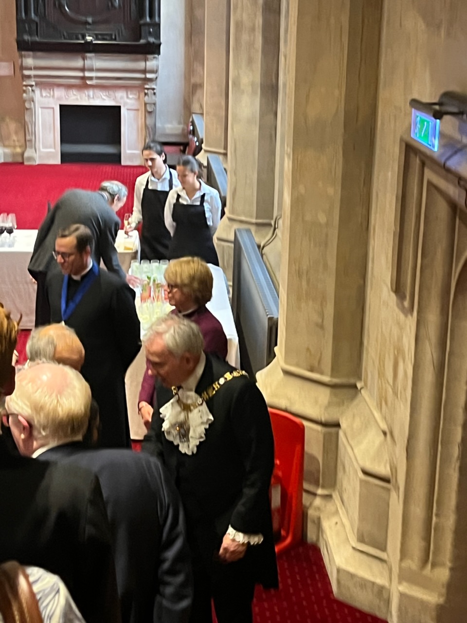 Reception following the Installation of Reverend James Titley Guildhall