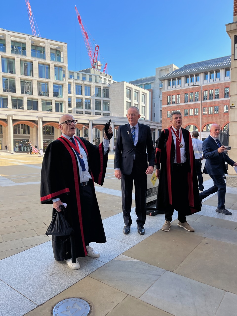 Annual Livery Halls Walk Hosted by the Environmental Cleaners